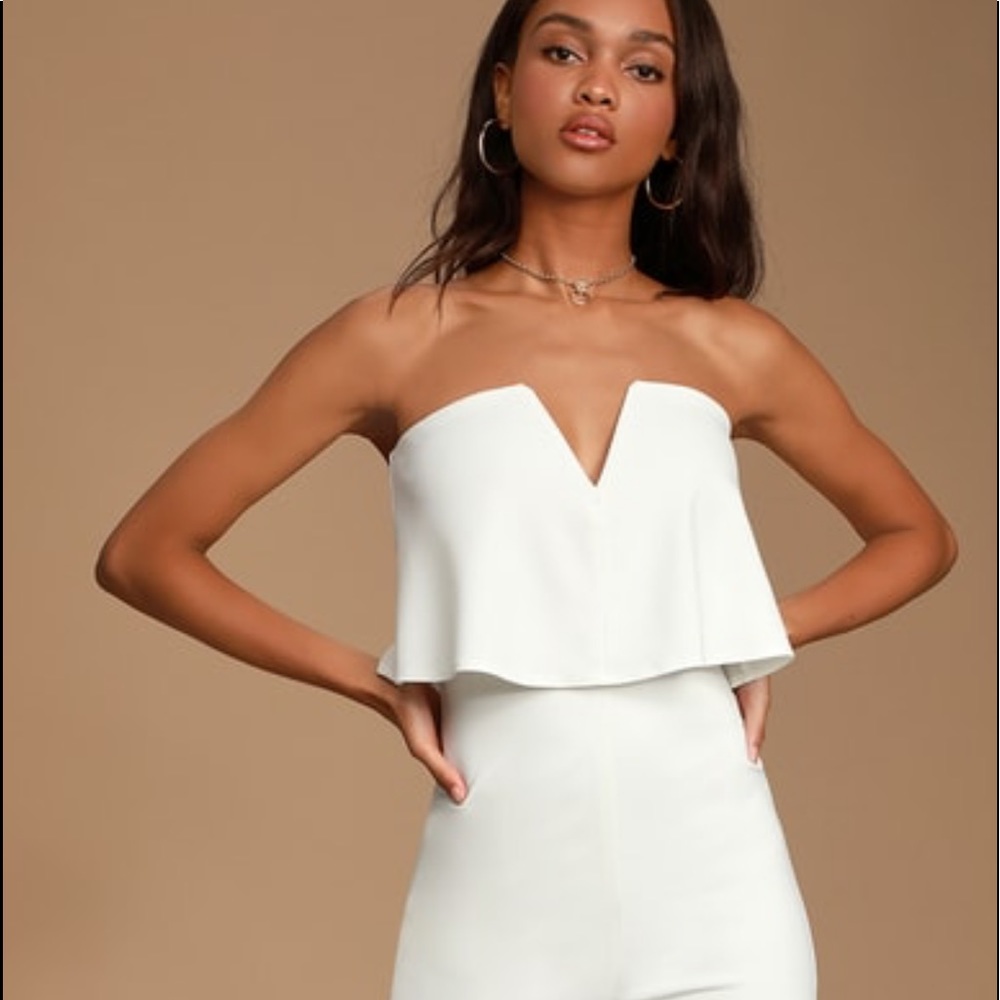 White jumpsuit